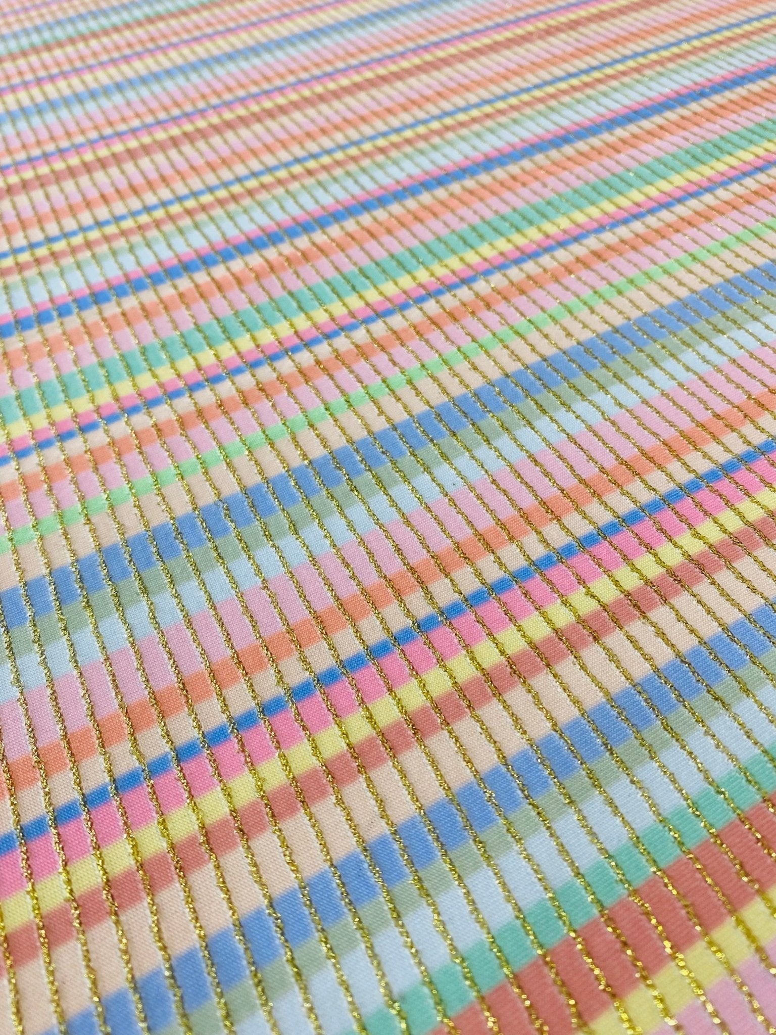 Shimmer Ottoman Fabric, Soft Color Striped 4 - Way Stretch - Whotex Online Fabric Store