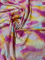 Shimmer Ottoman Fabric, Tie dye Prin 4 - Way Stretch - Whotex Online Fabric Store