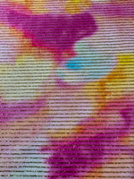 Shimmer Ottoman Fabric, Tie dye Prin 4 - Way Stretch - Whotex Online Fabric Store