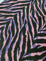 Shimmer Ottoman Fabric, Zebra Pattern 4 - Way Stretch - Whotex Online Fabric Store