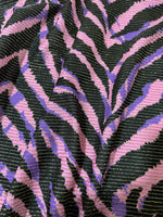 Shimmer Ottoman Fabric, Zebra Pattern 4 - Way Stretch - Whotex Online Fabric Store