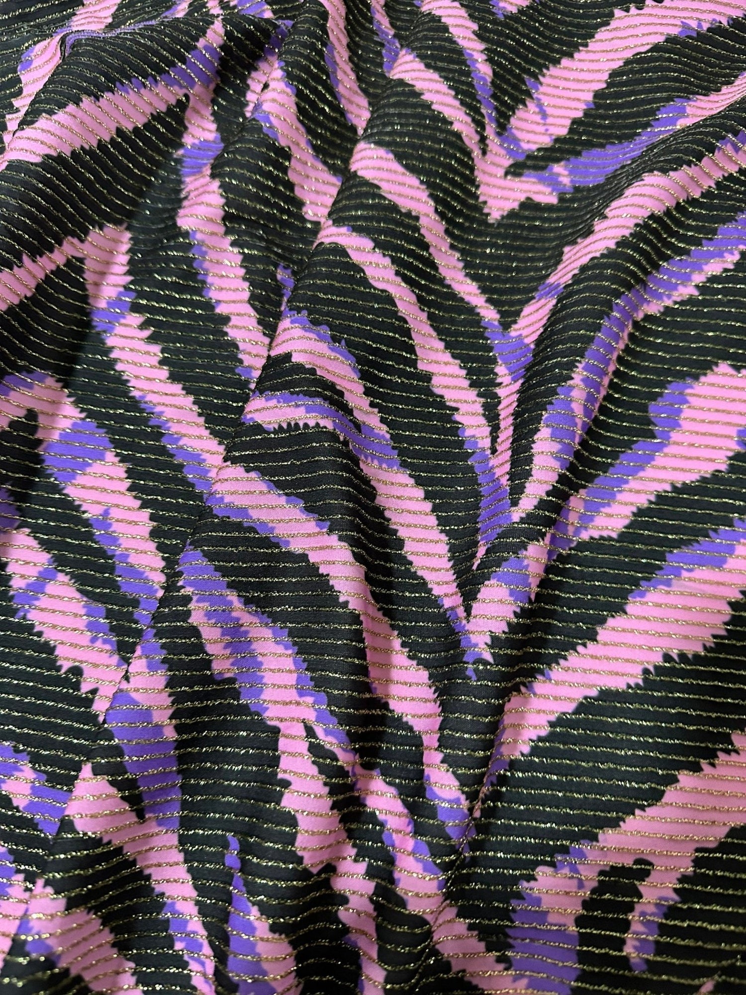 Shimmer Ottoman Fabric, Zebra Pattern 4 - Way Stretch - Whotex Online Fabric Store