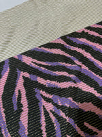 Shimmer Ottoman Fabric, Zebra Pattern 4 - Way Stretch - Whotex Online Fabric Store