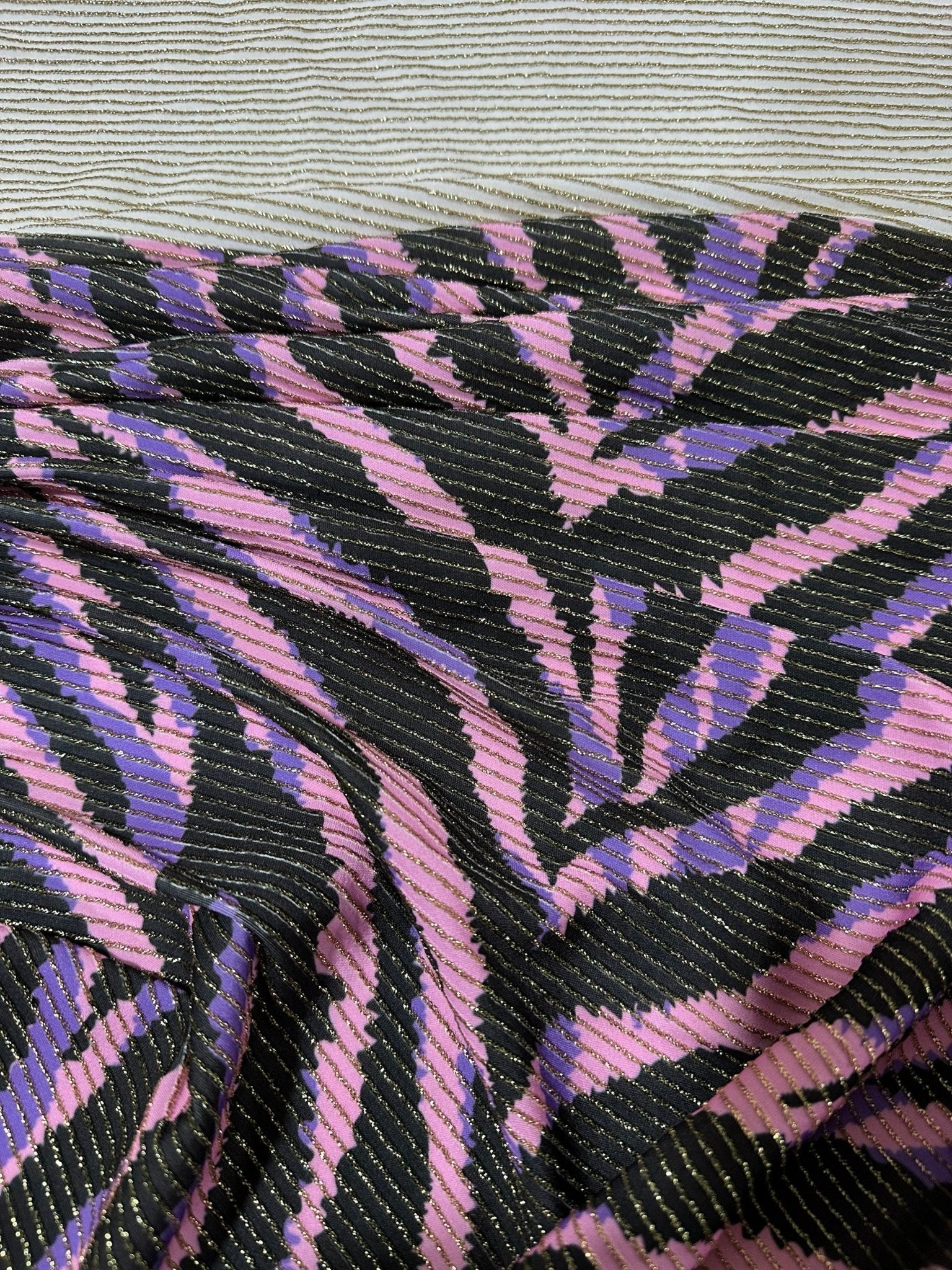 Shimmer Ottoman Fabric, Zebra Pattern 4 - Way Stretch - Whotex Online Fabric Store