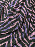 Shimmer Ottoman Fabric, Zebra Pattern 4 - Way Stretch - Whotex Online Fabric Store