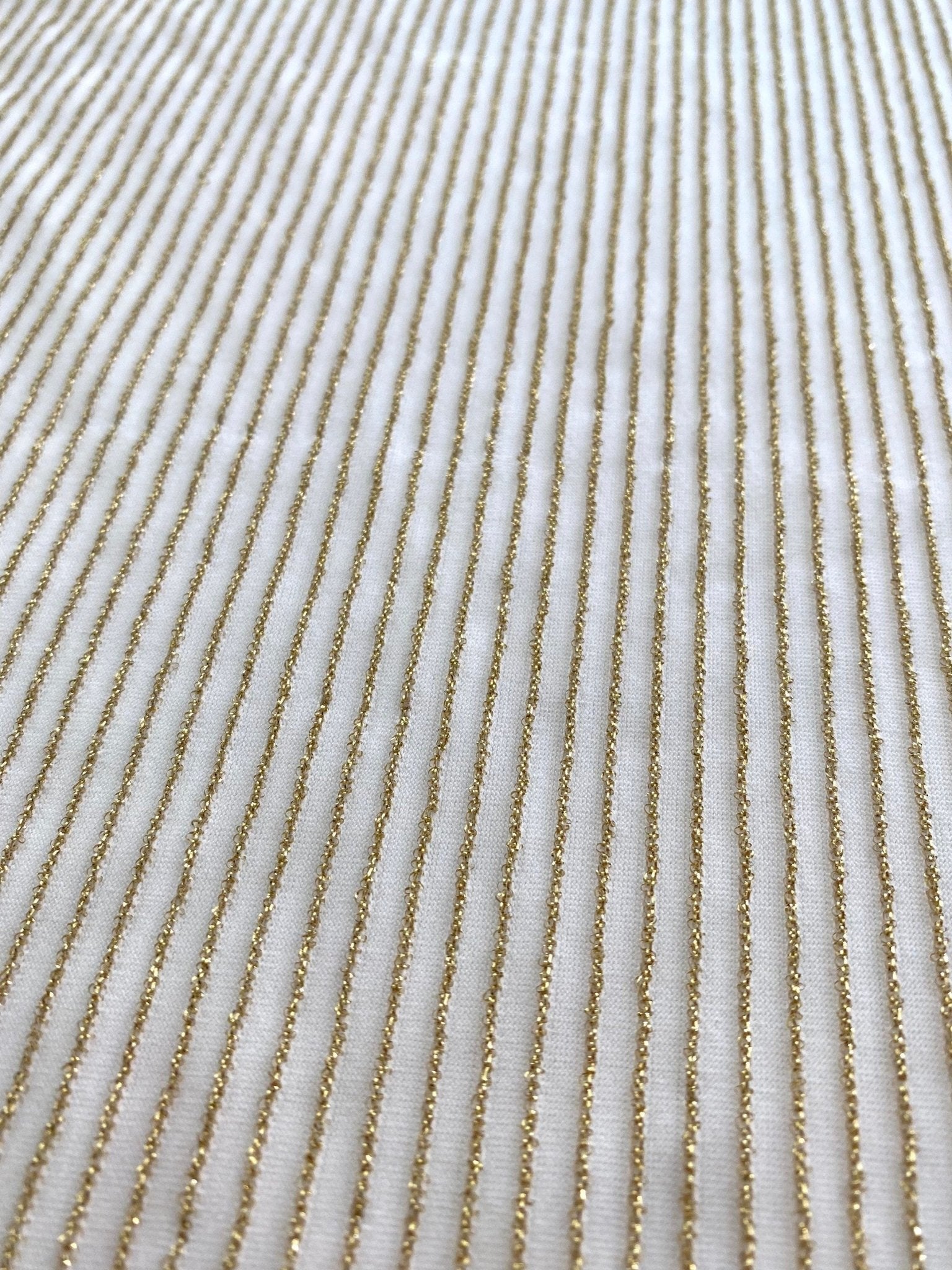 Shimmer Ottoman Stretch Fabric, Soft Color Gold Striped Fabric - Whotex Online Fabric Store