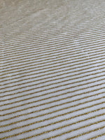 Shimmer Ottoman Stretch Fabric, Soft Color Gold Striped Fabric - Whotex Online Fabric Store