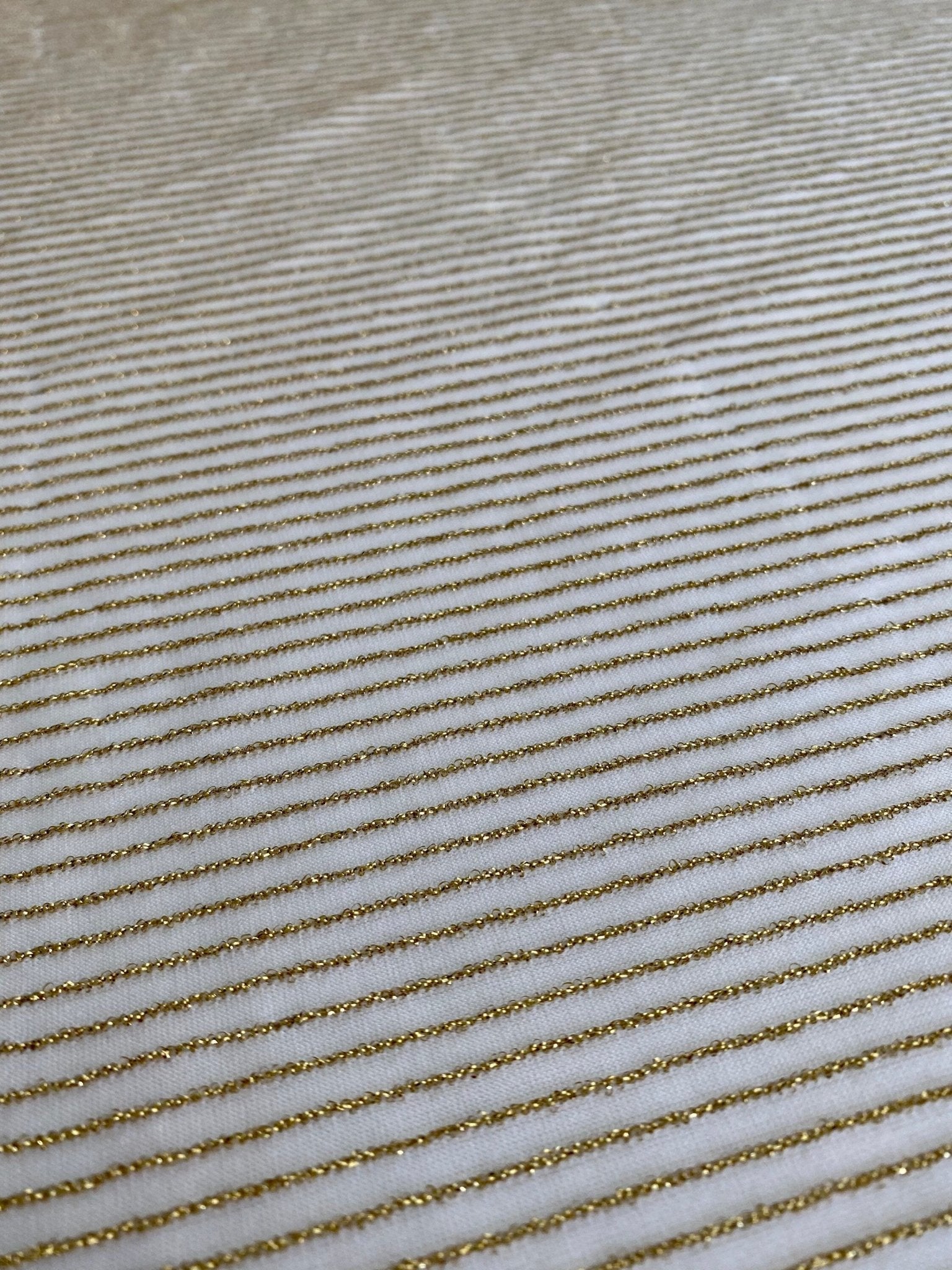 Shimmer Ottoman Stretch Fabric, Soft Color Gold Striped Fabric - Whotex Online Fabric Store