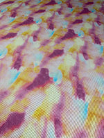 Shimmer Tie Dye Ottoman Fabric - Soft 4 - Way Stretch for Stylish Decor - Whotex Fabrics London
