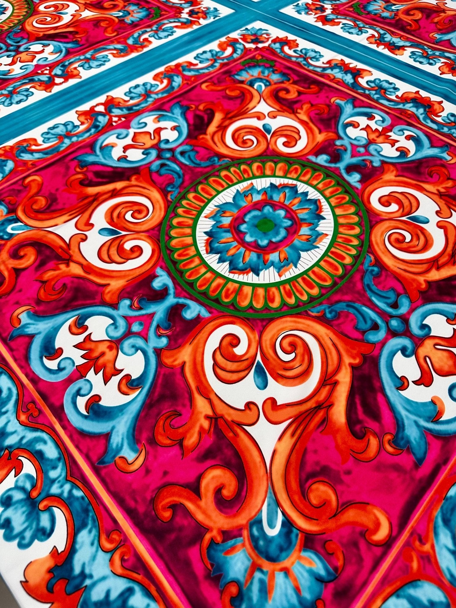 Sicilian Pattern Fabric, Caretto Pattern Fabric - Whotex Online Fabric Store