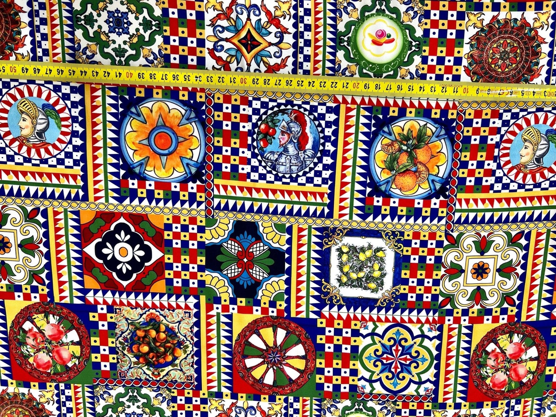 Sicilian Pattern Fabric, Italian Pattern Fabric - Whotex Online Fabric Store