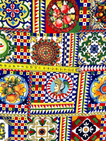Sicilian Pattern Fabric, Italian Pattern Fabric - Whotex Online Fabric Store