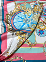 Soft Color Fabric, Baroque Pattern Fabric , Fabric By The Yard , Chain pattern - Whotex Online Fabric Store