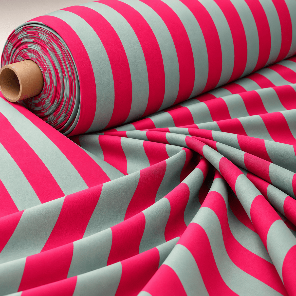 Striped Lycra Stretch Fabric by the Metre - Whotex Fabrics London