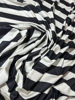 Striped Pattern Fabric, Black Off - White Color Striped - Whotex Online Fabric Store
