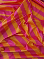 Striped Pattern Fabric,, Orange pink Lycra Fabric - Whotex Online Fabric Store