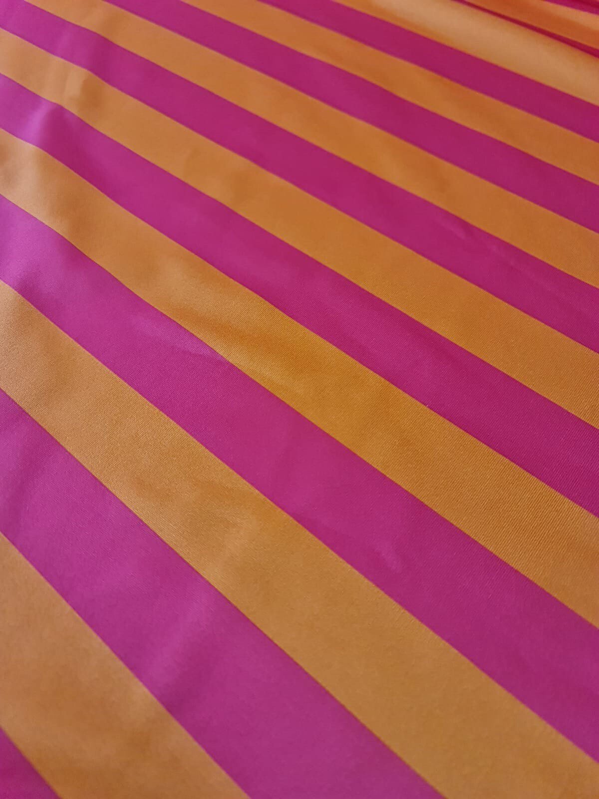 Striped Pattern Fabric,, Orange pink Lycra Fabric - Whotex Online Fabric Store