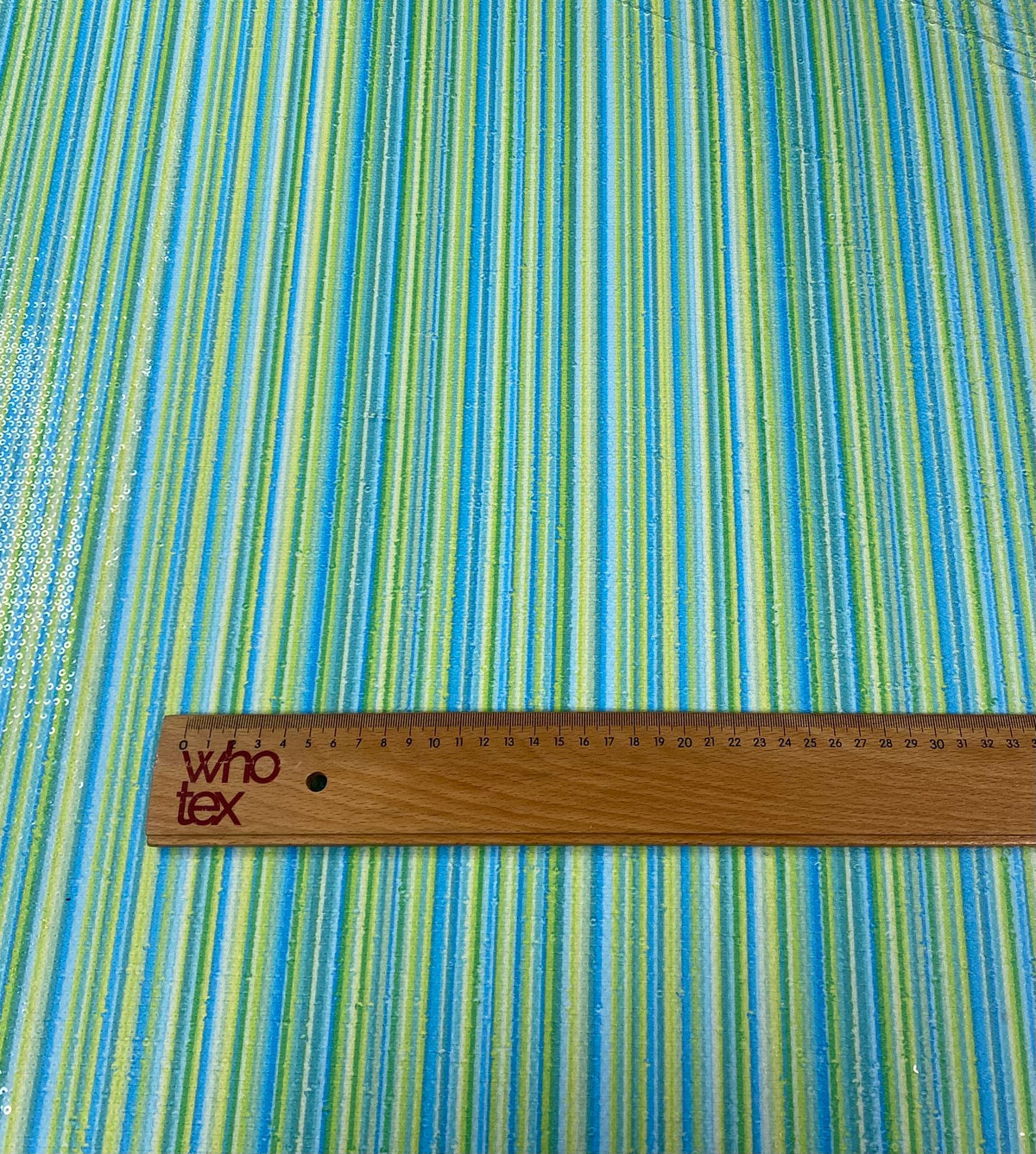 Striped Sequin Fabric by the Metre - Whotex Fabrics London