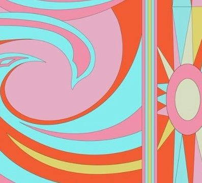 Summer Abstract Pattern Fabric for Stylish Home Decor and Crafts - Whotex Online Fabric Store