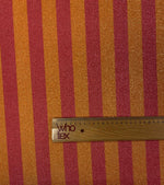 Sunset Stripe Lurex Fabric by the Metre - Whotex Fabrics London