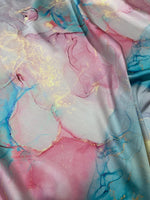 Tie Dye Fabric By The Yard, Cloud Theme Fabric - Whotex Online Fabric Store
