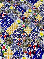 Tile Pattern Fabric By The Yard - Whotex Online Fabric Store