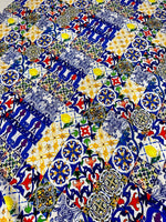 Tile Pattern Fabric By The Yard - Whotex Online Fabric Store