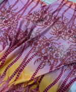 Tropical Tree Sequin Fabric, 2 - Way Stretch Sequin Fabric By The Yard - Whotex Online Fabric Store
