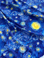 Van Gogh Style Fabric By The Yard - Whotex Online Fabric Store