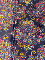 Vibrant Bohemian Paisley Fabric – Colorful Mandala Fabric By The Yard - Whotex Online Fabric Store