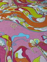 Vibrant Paisley Lurex Fabric by the Metre - Whotex Fabrics London