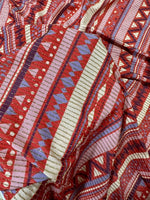 Vintage Ethnic Pattern Fabric, Shimmer Ottoman Fabric, 4 - Way Stretch - Whotex Online Fabric Store