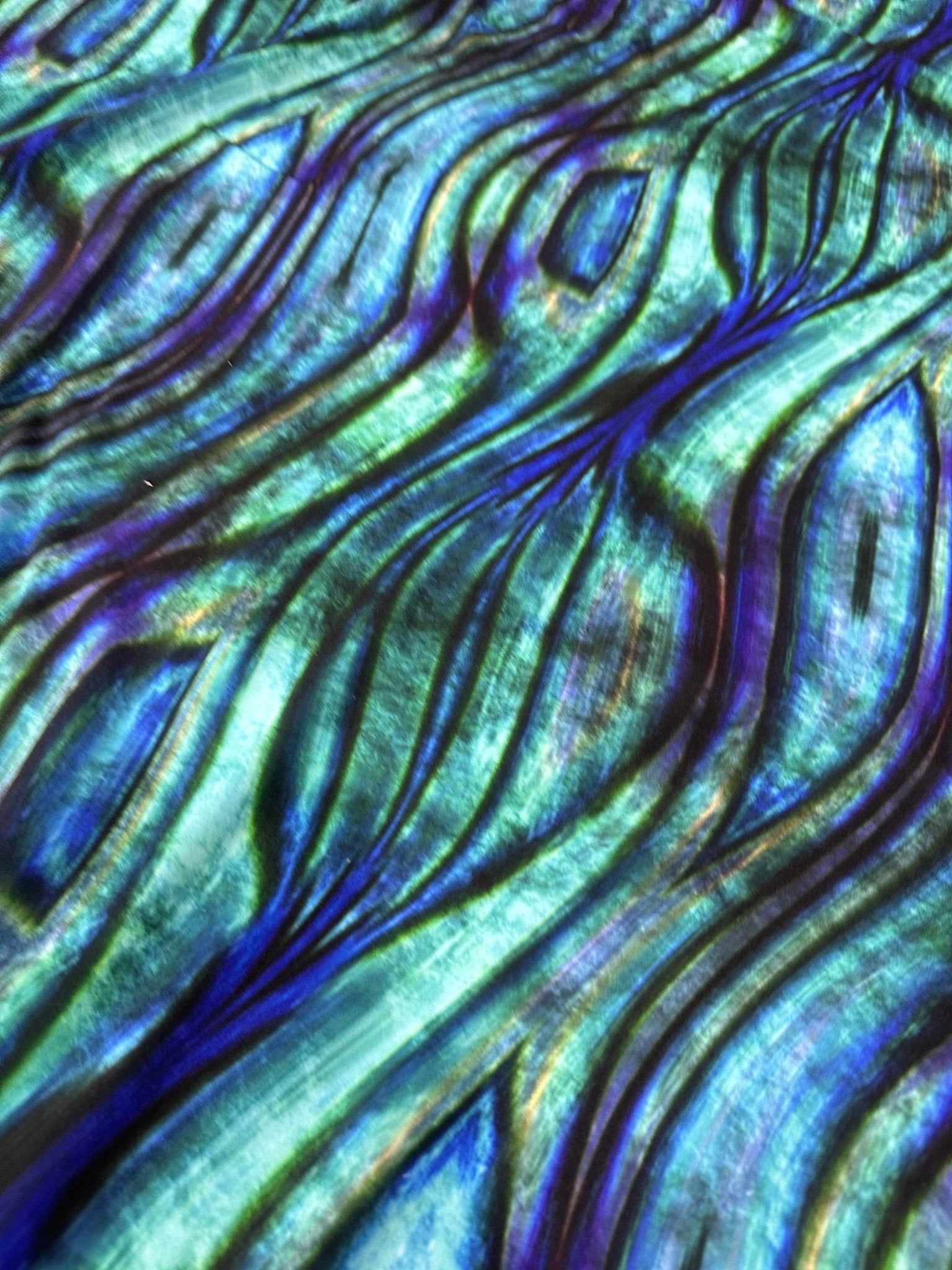 Wave Pattern Blue Green Fabric, - Whotex Online Fabric Store