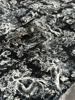 Wild Forest Pattern Fabric, Black White Animal Pattern Fabric - Whotex Online Fabric Store