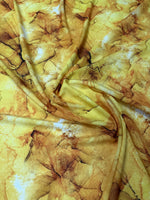 Yellow Tie Dye Fabric Sold by Metre - Whotex Fabrics London