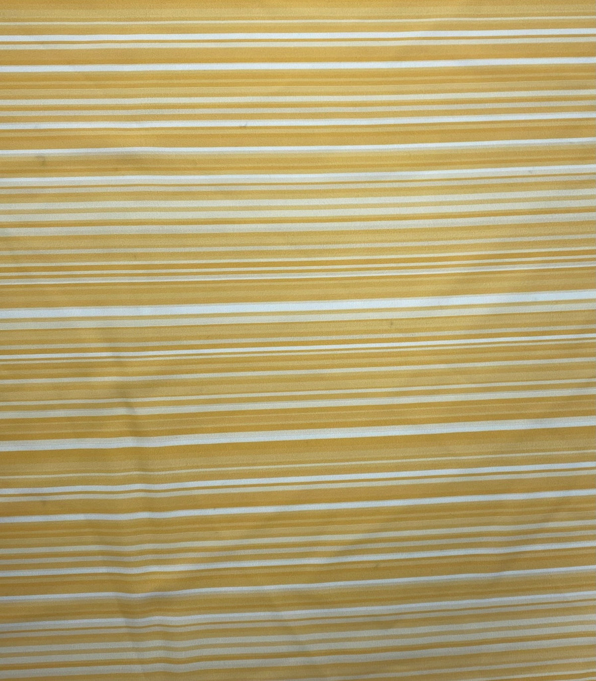 Yellow White Striped Fabric by the Metre - Whotex Fabrics London