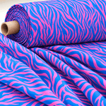 Zebra Pattern Fabric by Metre - Whotex Fabrics London