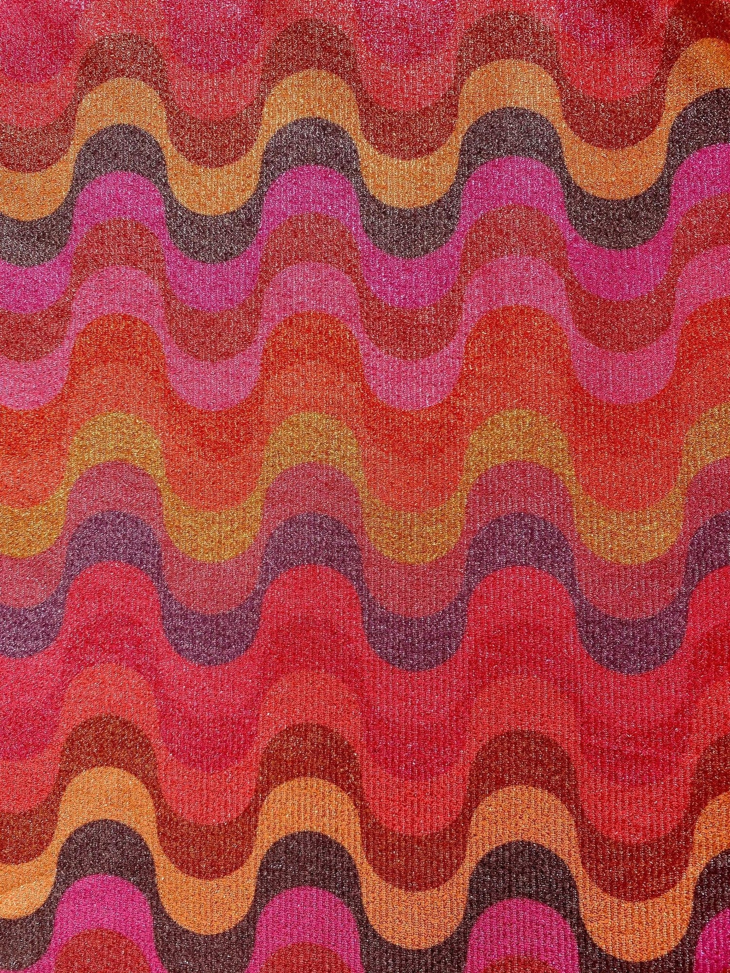Zigzag Pattern Fabric, Shimmer Spandex Fabric, spandex 4 - way stretch fabric, Evening dress fabric - Whotex Online Fabric Store