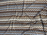 Zigzag Pattern Knit Fabric, Lurex Fabric, 4 - Way Stretch - Whotex Online Fabric Store