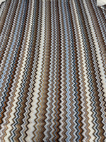 Zigzag Pattern Knit Fabric, Lurex Fabric, 4 - Way Stretch - Whotex Online Fabric Store